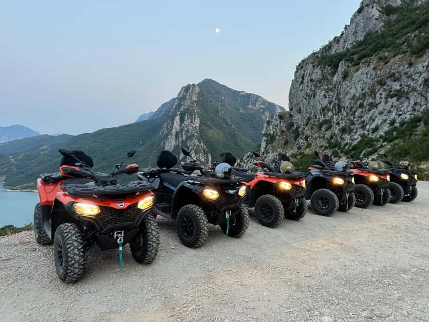 From Tirana : Bovilla Lake ATV/Quad Bike Tour - Key points before you book