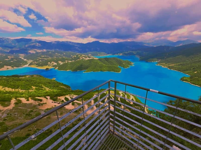 From Tirana: Bovilla Lake & Gamti Mountain Hiking Day Trip - Arriving beside Bovilla Reservoir
