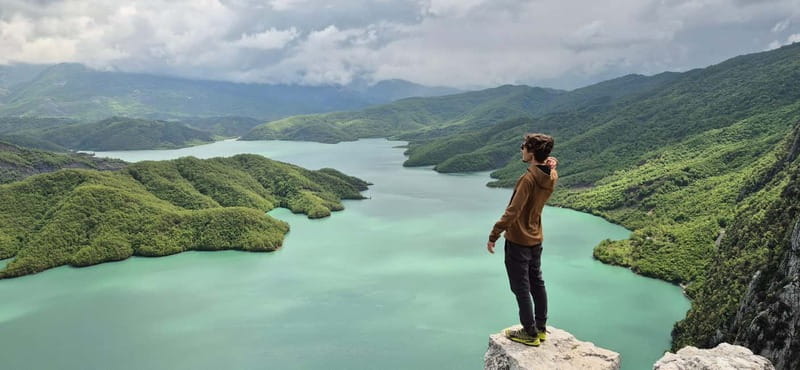 From Tirana: Bovilla Lake Hiking and Kruje City Tour - Reaching the Balcony of Bovilla