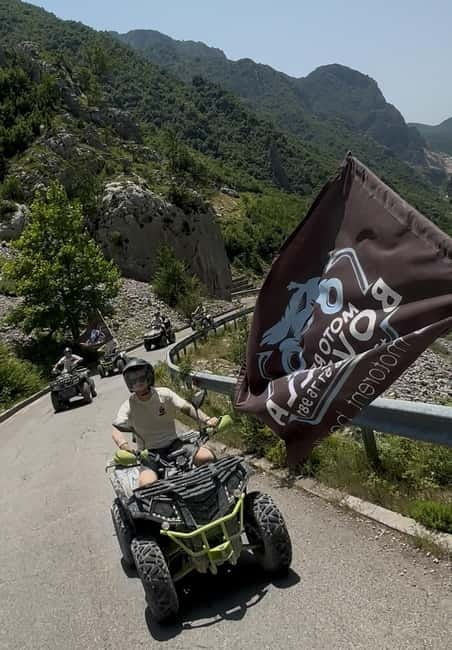 From Tirana: Bovilla Quad Highlights Tour - The 40-minute ride to Bovilla Lake