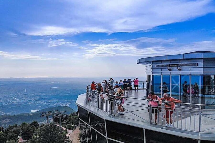 From Tirana : Dajti Mount, Cable Car Ticket With Transport - The 15-minute cable car ride to Dajti Mountain