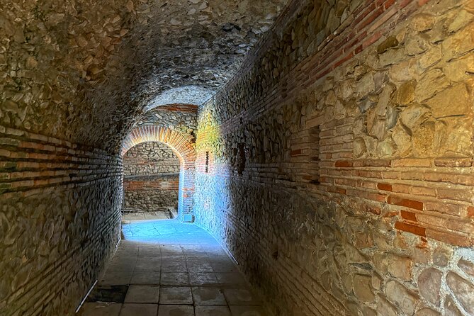 From Tirana: Durres city & Golem beach, Sun & History Day Trip - October through May: the promenade replaces swimming