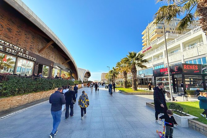 From Tirana: Durres city & Golem beach, Sun & History Day Trip - Transport, pickup, and the late-night message