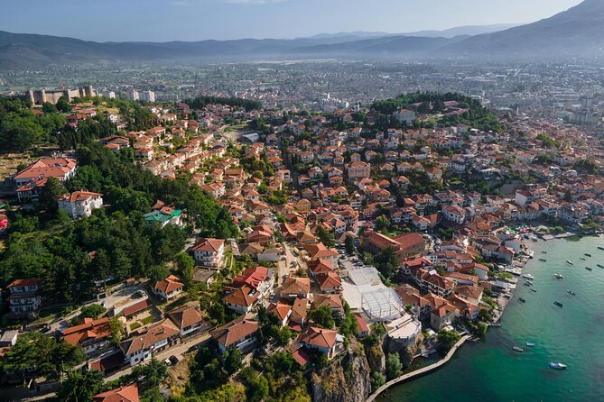 From Tirana/Durres: Day tour to Ohrid North Macedonia - Lake Ohrid and the Bay of Bones