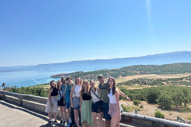 From Tirana & Durres: Day Tour to Ohrid, St Naum, North Macedonia - Leaving Albania for the shores of Lake Ohrid