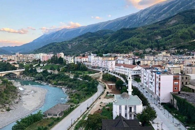 From Tirana/Durres/Golem:Permet, Canyon & Thermal Baths. - Swimming at Benja’s natural hot baths