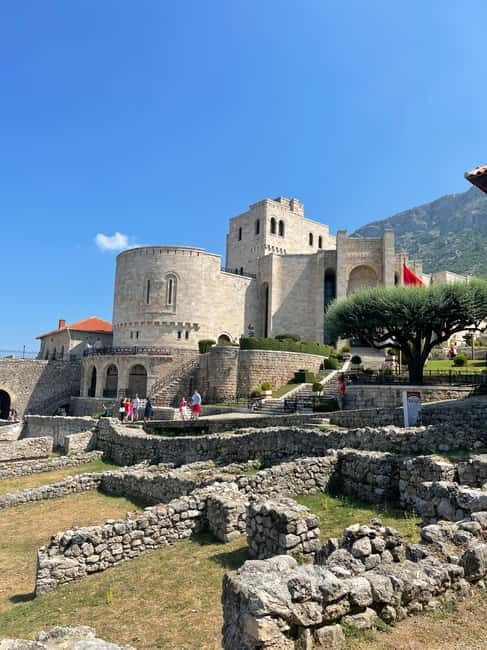 From Tirana: Durres & Kruja History and Local Food Day Trip - Krujë Castle and the Dollma Bektashi Tekke
