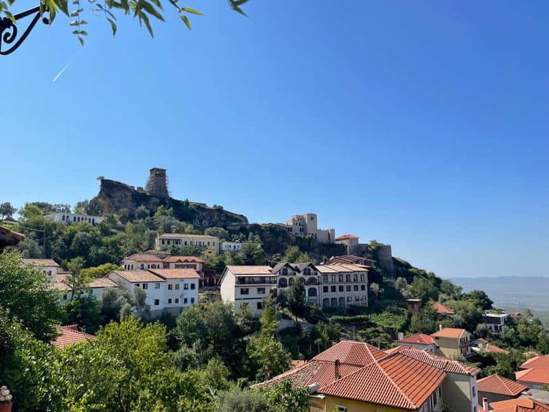 From Tirana: Durres & Kruja History and Local Food Day Trip - Leaving Tirana in a small, climate-controlled vehicle