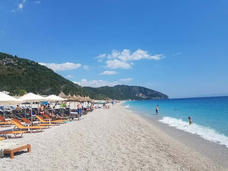 From Tirana/Durres: Riviera, Ksamil, Saranda & Blue Eye Tour - Himara Castle, Porto Palermo, and Lekursi Castle