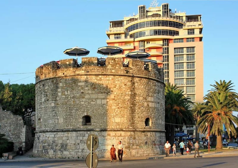 From Tirana: Explore Durres Museum, Amphitheater & Coastal. - The Venetian Tower shows Durres after Rome
