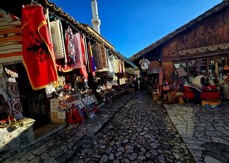 From Tirana/Golem/Durres: Kruja, Bazaar, Sari Salltik Tour - Kruja Castle and Skanderbeg’s Albania