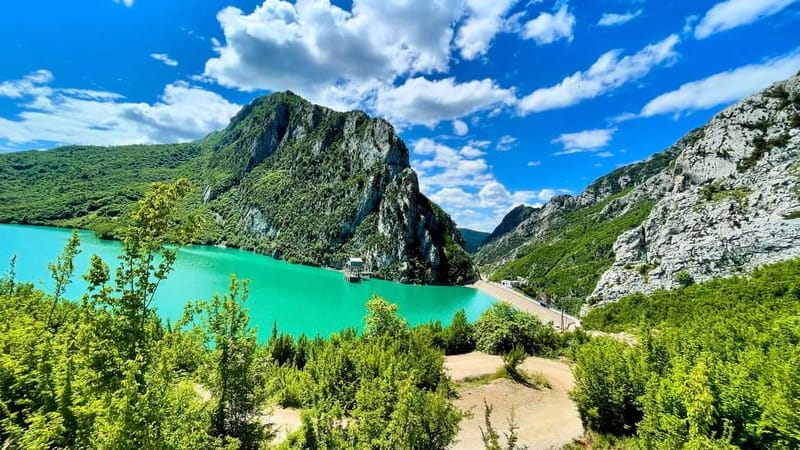 From Tirana: Hike on Gamti Mt & Bovilla Lake on Land Rover - Bovilla Canyon sets the tone