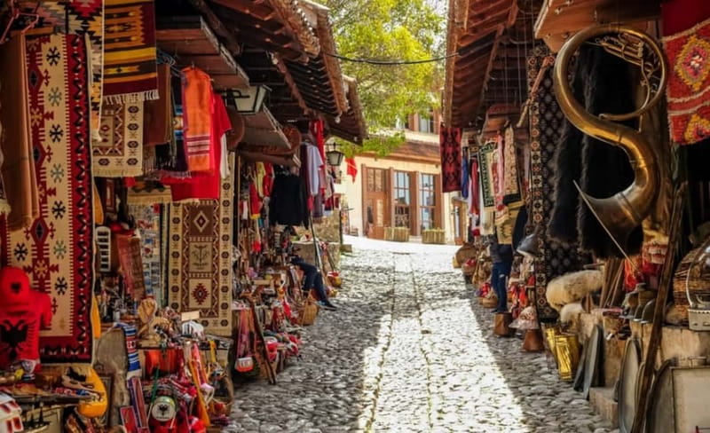 From Tirana: Kruja Castle, Old Bazaar & Sari Salltik View - Transport, guides, and group comfort