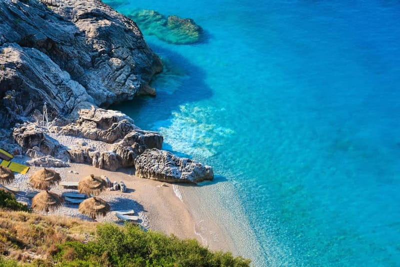 From Tirana or Durrës:Vlora, Llogara Park & Dhërmi beach day - Llogara National Park brings mountain air and huge views