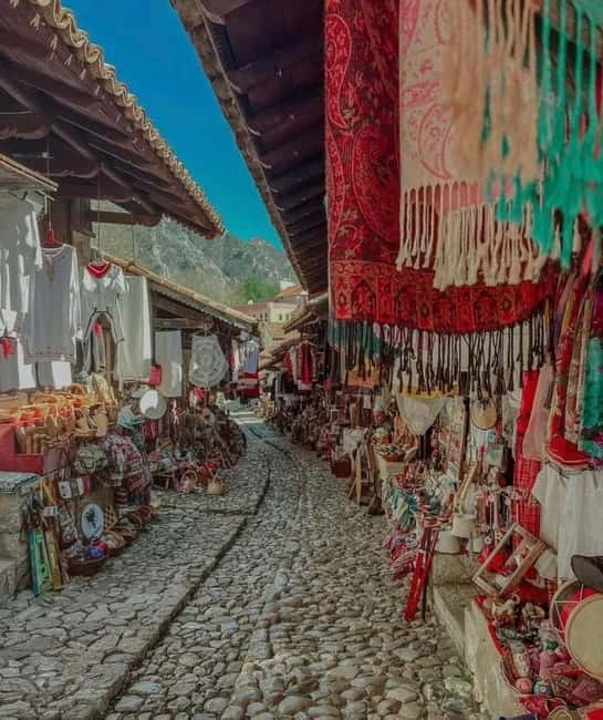 From Tirana/Shkoder: Kruja Castle, Old Bazaar, Sari Salltik - Entering Kruja Castle and seeing the views