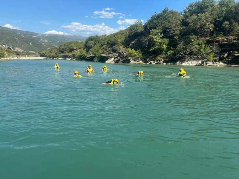 From Tirana: Vjosa Rafting & Benja Thermal Baths Day Tour - Key points to know before you book