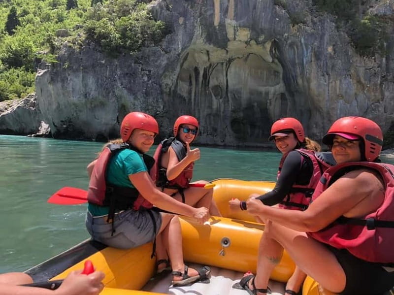 From Tirana: Vjosa Rafting & Benja Thermal Baths Day Tour - Benja Thermal Baths after the rapids