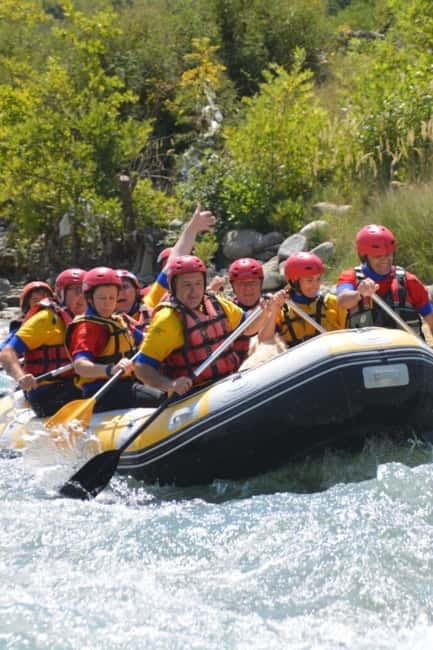 From Tirana: Vjosa Rafting & Benja Thermal Baths Day Tour - Who should book this day tour?