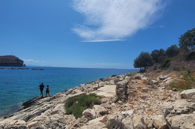 From Vlora: Llogara, Porto Palermo & Himarë - Himara Castle, stone walls above the coast