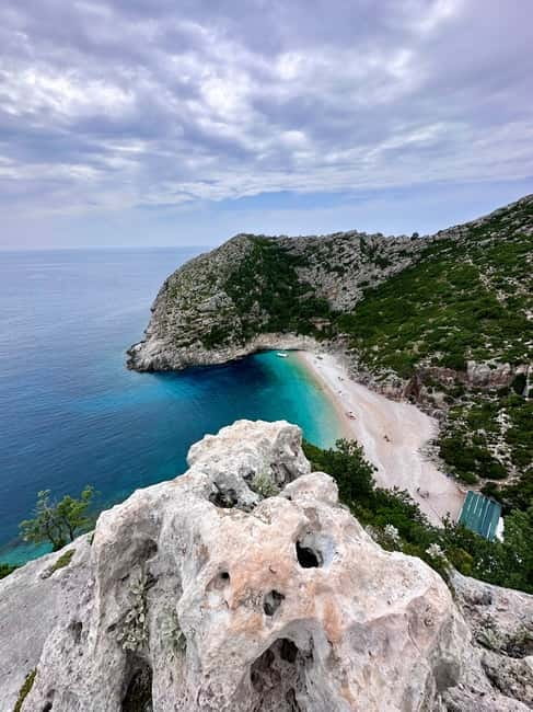 From Vlore: Blue Cave and Grama Bay Adventures - Englishman Bay and Gjiri i Nezhajve
