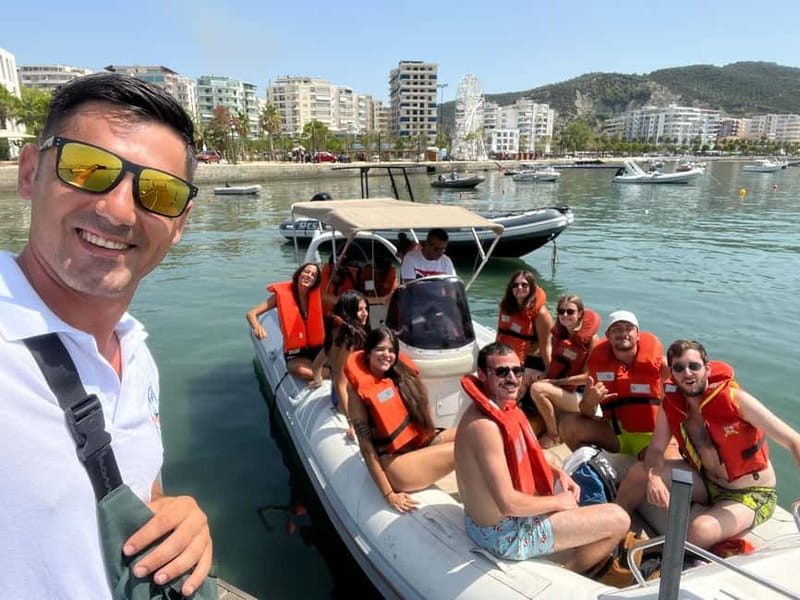 From Vlorë: Haxhi Ali Cave and Karaburun Speedboat Trip - Kepi I Gjate, a second chance to swim
