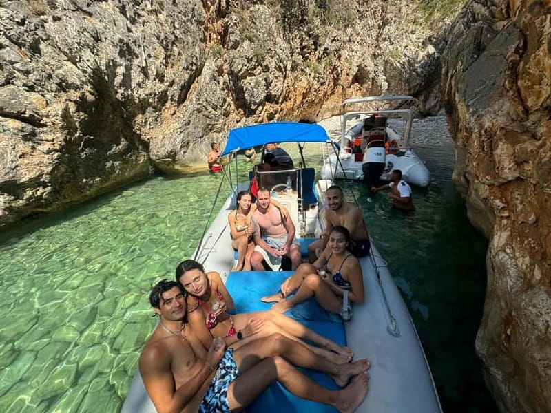 From Vlore: Haxhi Ali Cave Speedboat Tour with Snorkeling - Entering Haxhi Ali Cave after 30 minutes