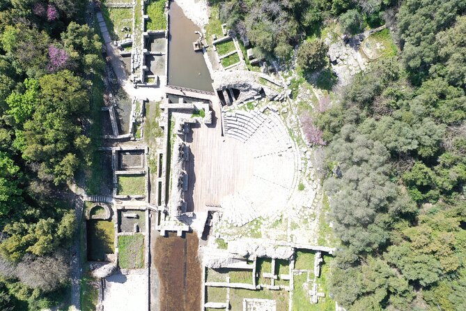 Full Day Tour: Butrint National Park, Ksamil, Blue Eye and Lekursi Castle - Transport, timing, and pickup details