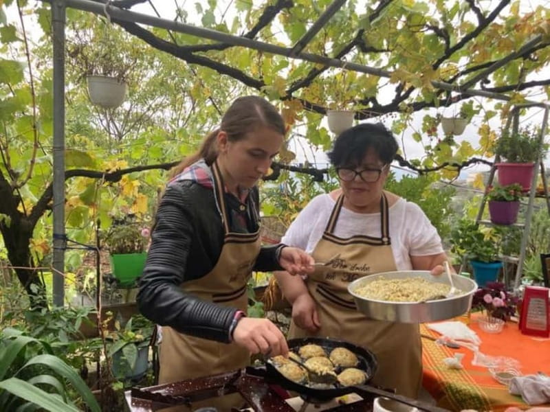Gjirokastër: Traditional Albanian Vegetarian Cooking Class - The one-station format and how hands-on it feels
