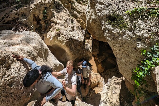 Gorge Walking & Rock Scramble The Canyon of Gjipe - Two hours of rock scrambling inside the canyon