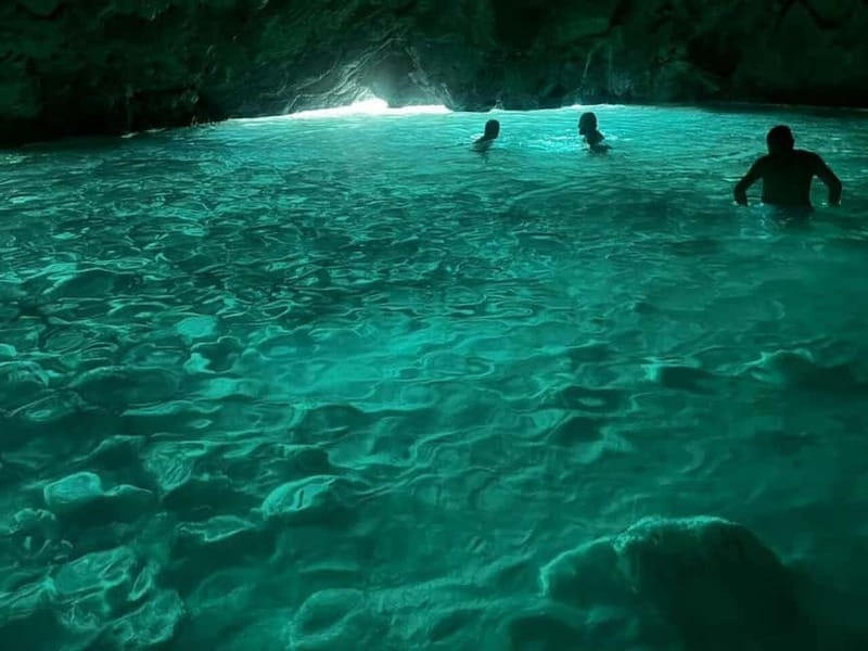 Grama Bay & Blue Cave: Snorkeling & Secret Beaches in Vlore - Dafina Bay and the first blue glow