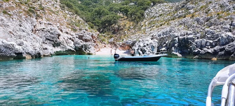 Grama Bay & Blue Cave: Snorkeling & Secret Beaches in Vlore - Haxhi Ali Cave and its pirate stories