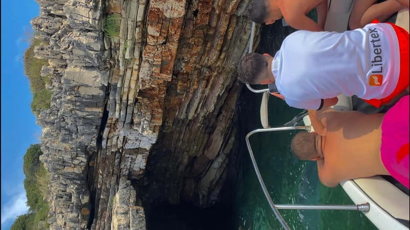 Group Tour 7 stops Saranda to Krorez Free Drink and Umbrella - Anchor Cave: photos, water, and a little more time