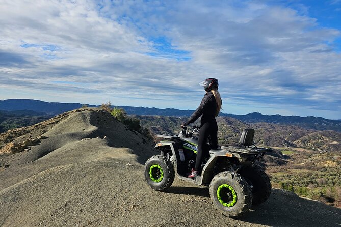 Guided Quad Biking Tour and Zipline in Tirana - Quad biking through Petrela’s hills