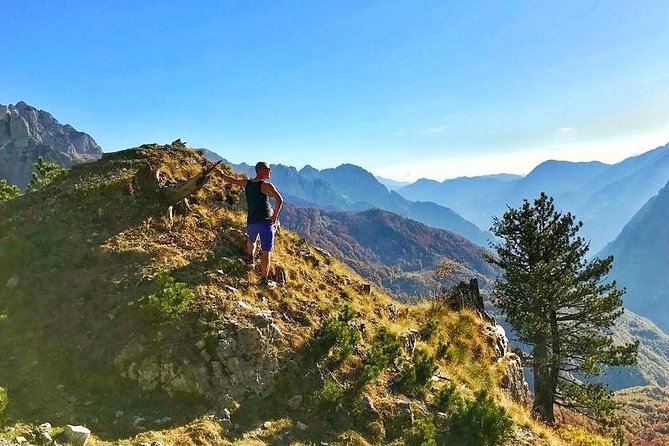 Hiking Tour of Valbona, Theth & Blue Eye in 3 Days from Tirana - Theth, stone houses, and the Lock-In Tower