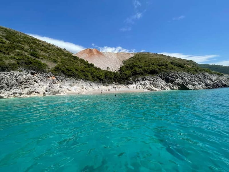 Himara:Daily trip to Gramma Bay with swimming stops - The first bays between Himara and Gjipe