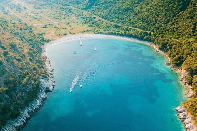 Into the Blue :Adventure Along the Beaches of Saranda Boat Trip - Gremina, Kakome, and Lovers Bay bring the swimming stops