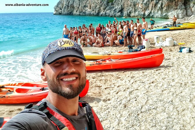 Kayak day in the coastline - Paddling past Bohem Beach