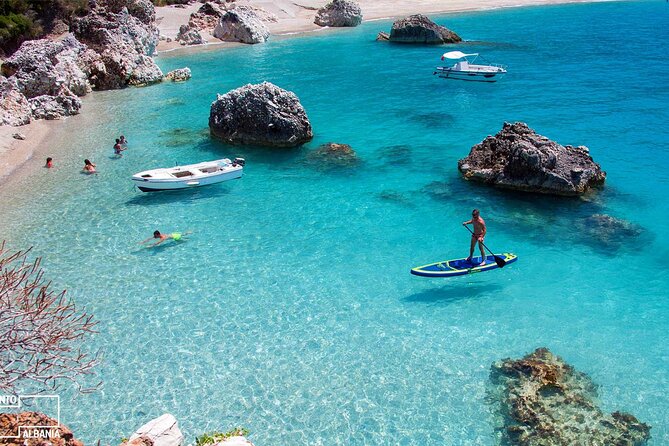 Kayak Sup Tours Lukova Caves - Kroreza - Snorkeling in clear coastal water