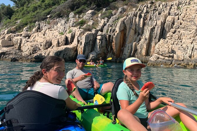 Kayak Sup Tours Lukova Caves - Kroreza - The return route and two small caves