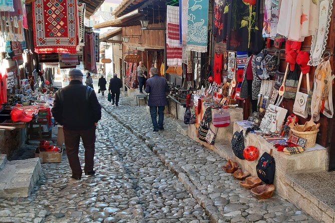 Kruja and Durres Daytrip from Tirana - The old bazaar and its working crafts