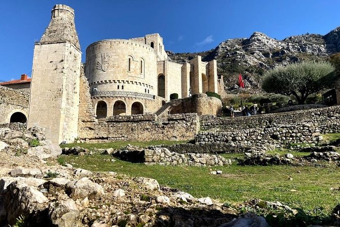 Kruja castle, the old Bazaar & Sarisalltik- Departure from Tirana - Inside Kruja Castle