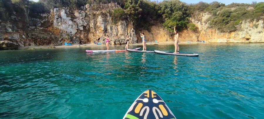 Ksamil islands: Stand-Up Paddle Tour (SUP Tour) - Meeting Ari at Kristal Seafood Restaurant