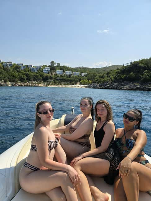 Ksamil Pigeon Cave Snorkeling free Drinks Speedboat In Group - Starting at Mango Beach and heading toward Kep Merli