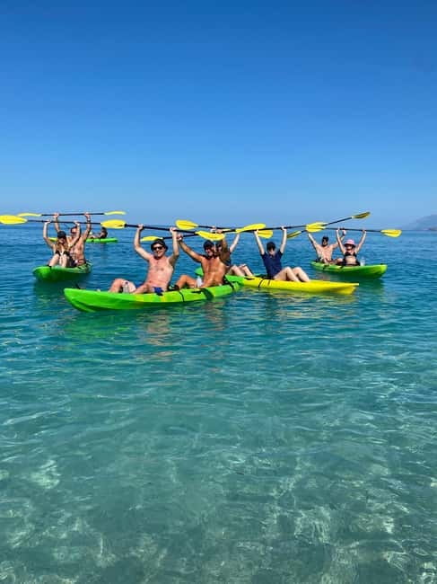 Lukova - Kroreza secret beaches and caves: Kayak & SUP Tour - Setting out from Saranda toward Lukova