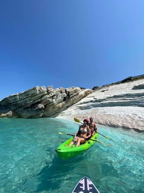 Lukova - Kroreza secret beaches and caves: Kayak & SUP Tour - Paddling along the Lukova coast
