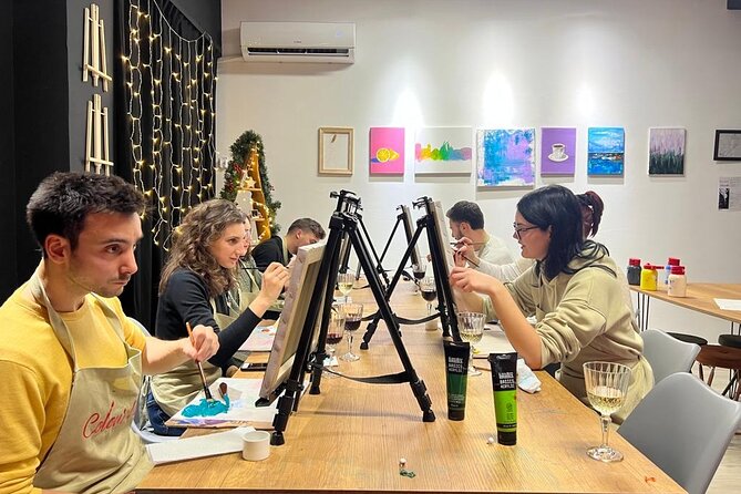 Paint and Wine - Authentic Art Workshop in Tirana - What the $39.76 price includes