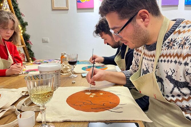 Paint and Wine - Authentic Art Workshop in Tirana - Choosing what to paint