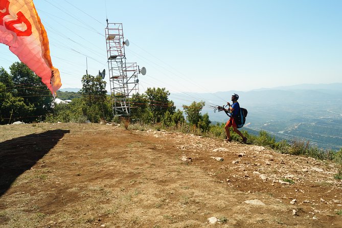 Paragliding Tandem Experience From Dajti Mountain - Using the free GoPro camera