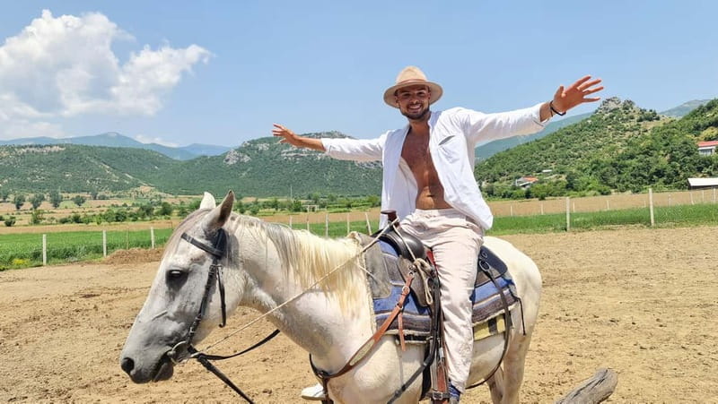 Përmet: Amazing Horse Riding Experience at Vjosa NP - Meeting the horses and choosing the right pace