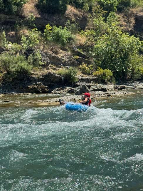 Permet: River Tubing/Rafting at Vjosa National Park - The second half brings more action for rafters